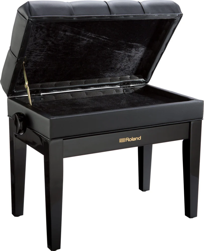 Roland GP3 Digital Compact Grand Piano Branded Package; Polished Ebony - Image 21