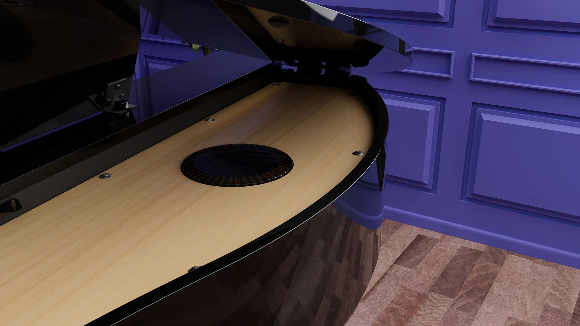 Roland GP3 Digital Compact Grand Piano Value Package; Polished Ebony - Image 16