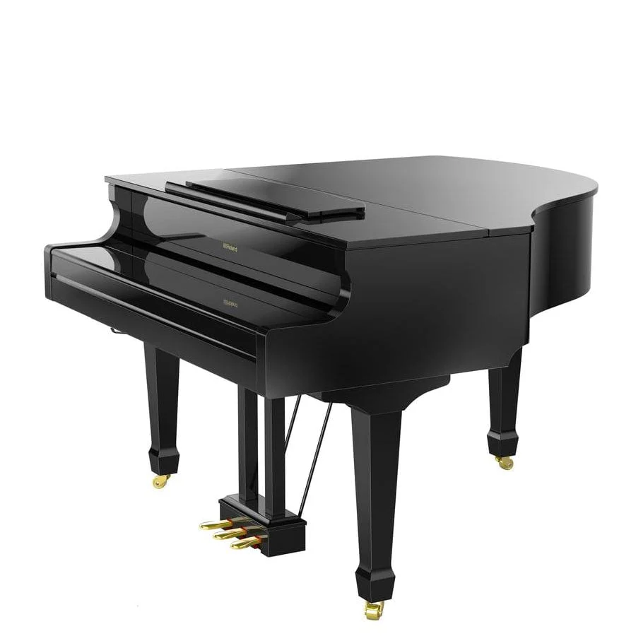 Roland GP9 Digital Grand Piano; Polished Ebony - Image 6
