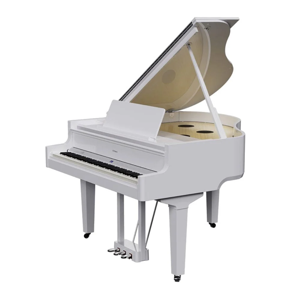 Roland GP9M Self-Playing Digital Grand Piano; Polished White