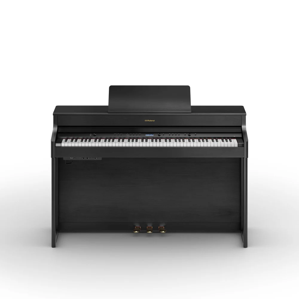 Roland HP702 Digital Piano; Charcoal Black - Image 16