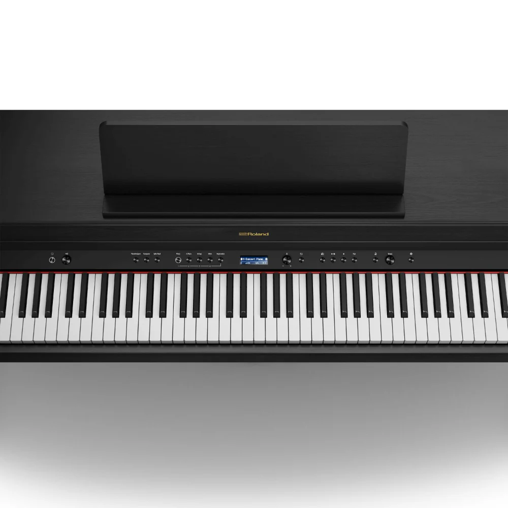 Roland HP702 Digital Piano; Charcoal Black - Image 7