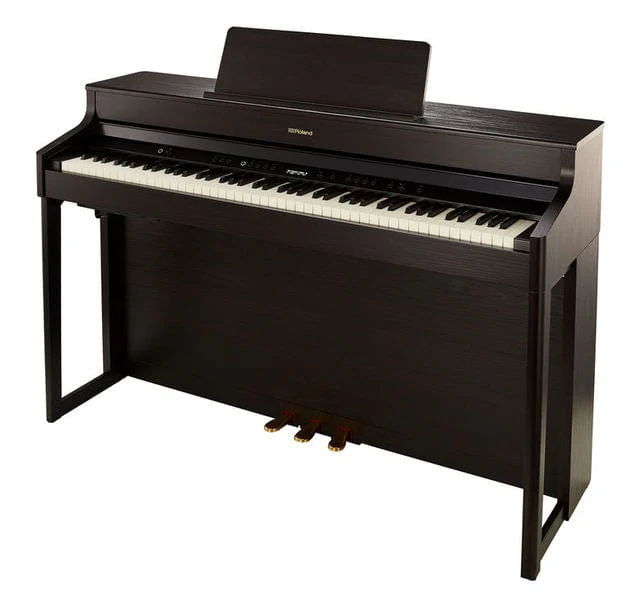 Roland HP702 Digital Piano; Dark Rosewood - Image 11