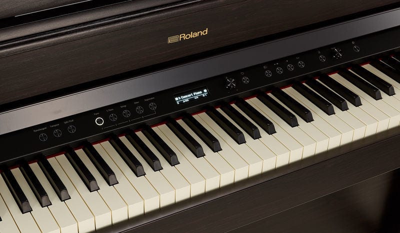 Roland HP702 Digital Piano; Dark Rosewood - Image 7