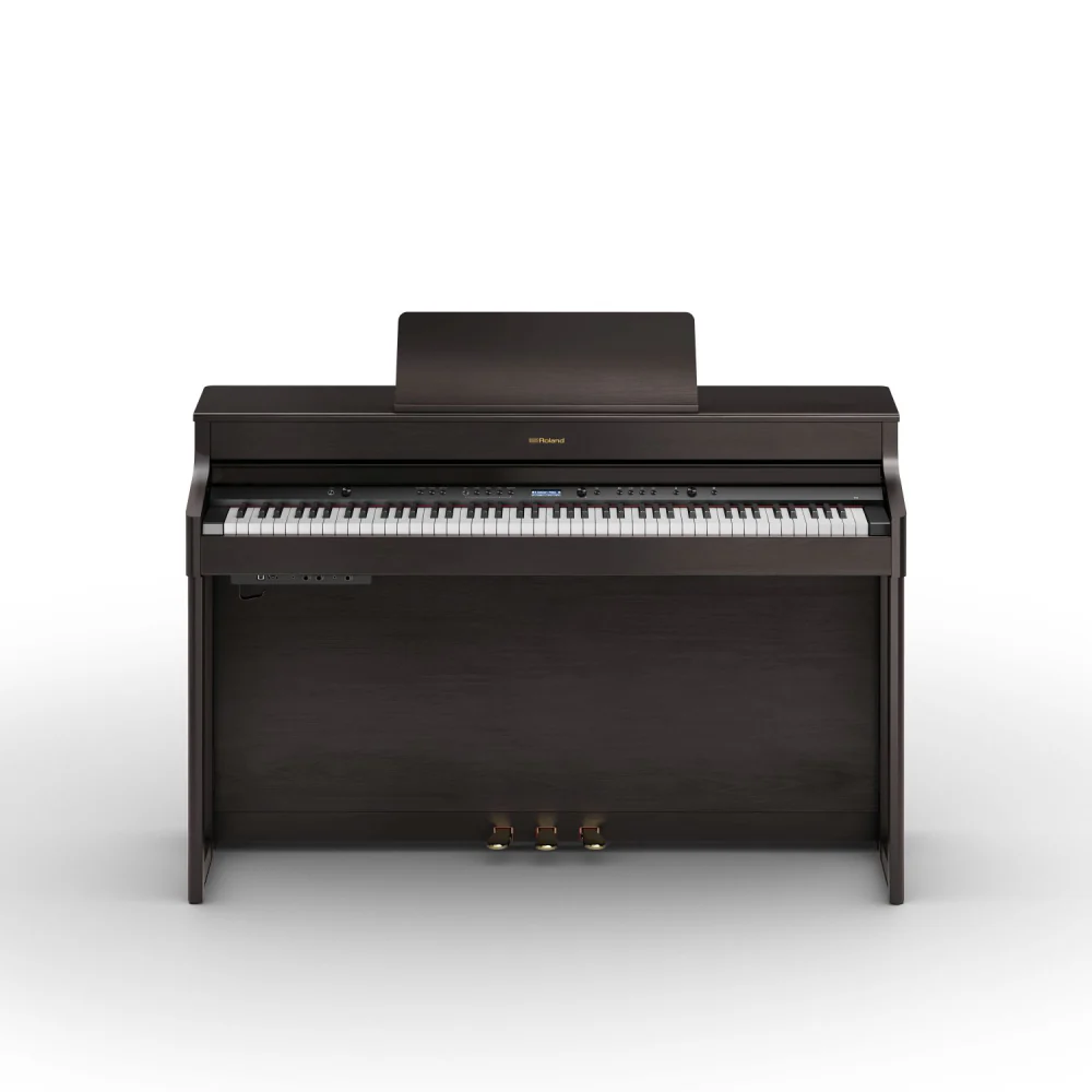 Roland HP702 Digital Piano; Dark Rosewood - Image 9