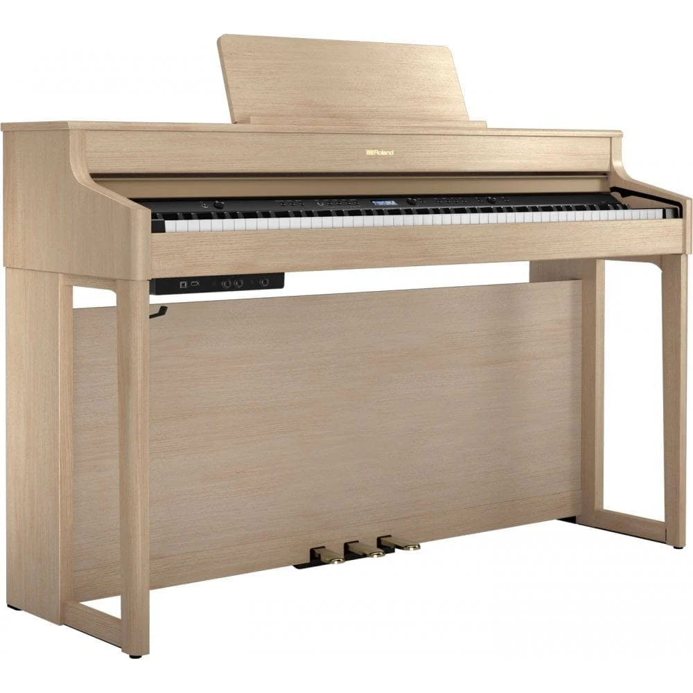 Roland HP702 Digital Piano; Light Oak - Image 10