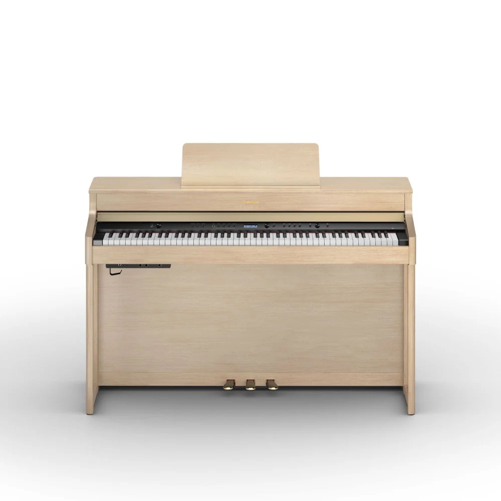 Roland HP702 Digital Piano; Light Oak - Image 9