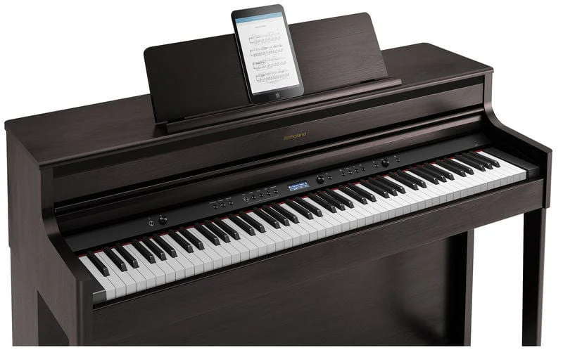 Roland HP704 Digital Piano; Dark Rosewood - Image 10