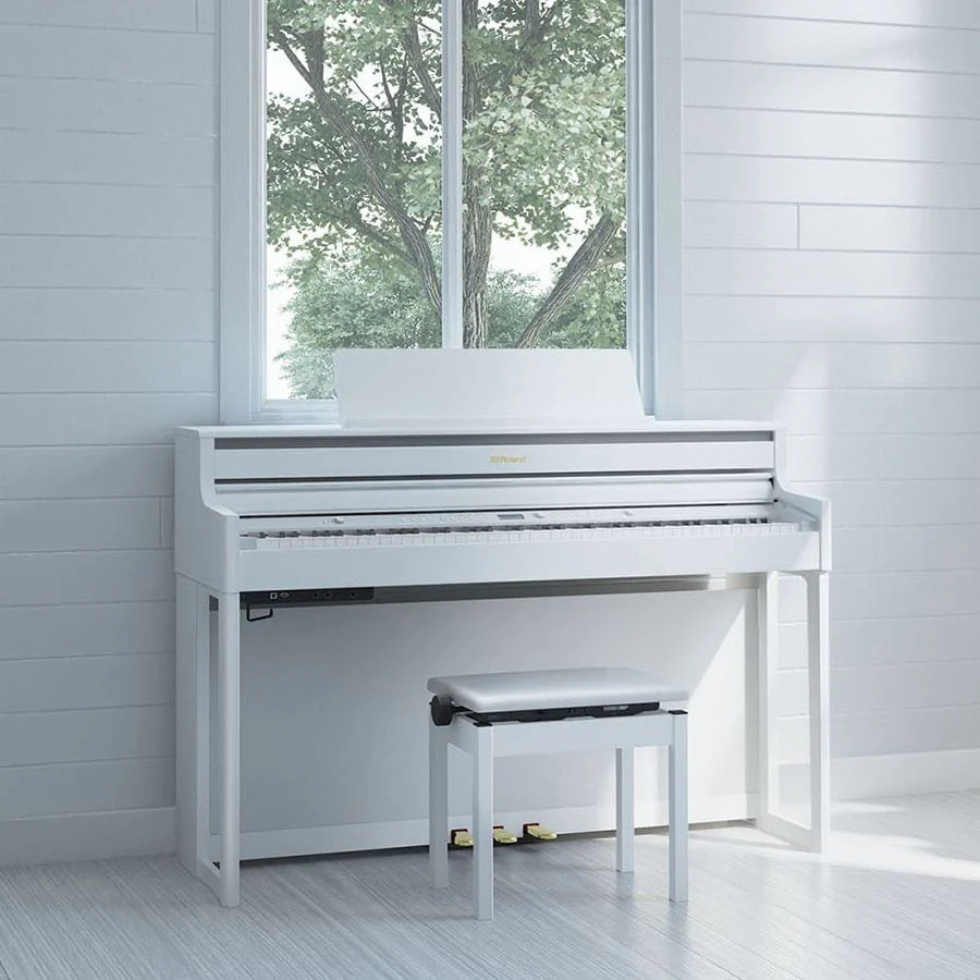Roland HP704 White Digital Piano Value Package - Image 3