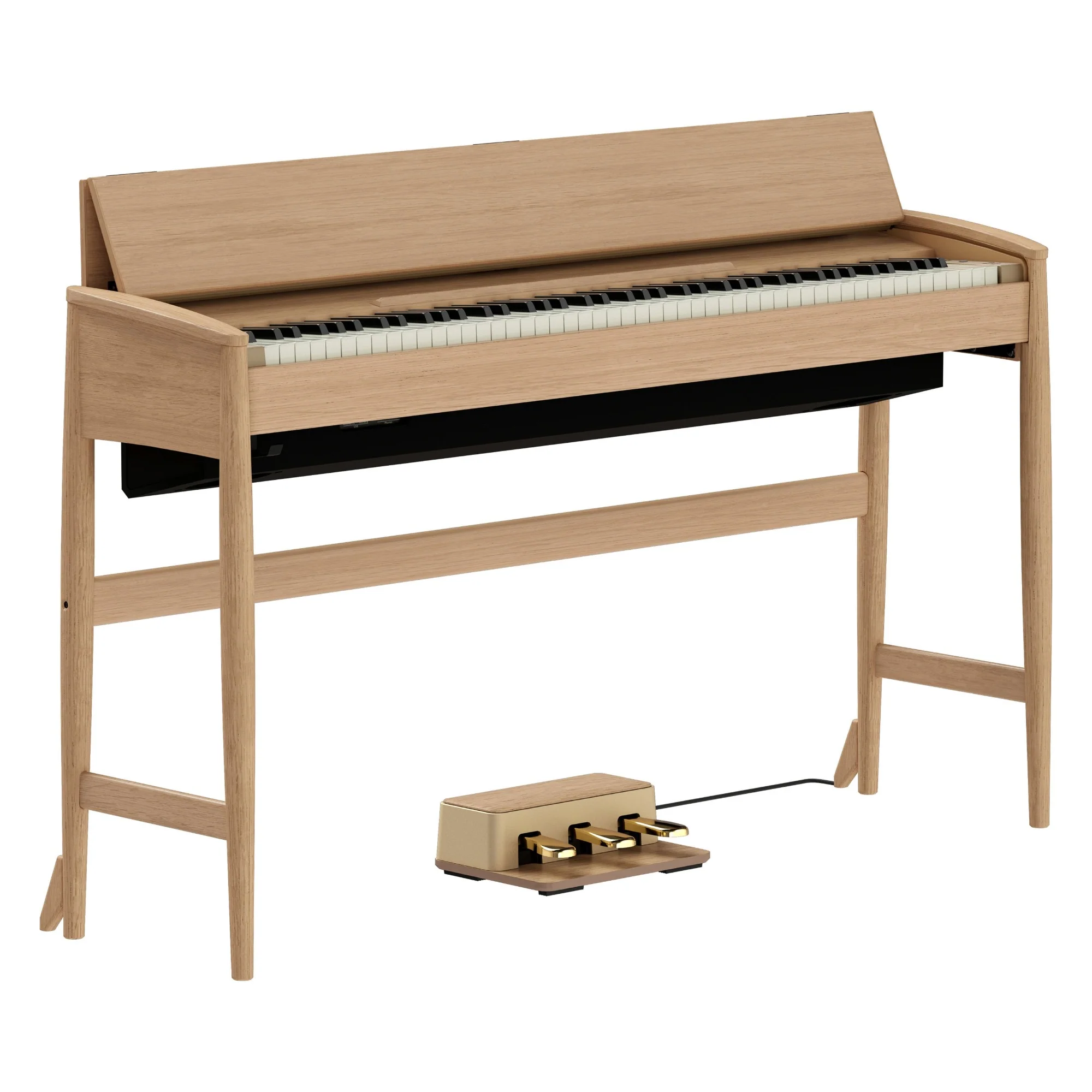 Roland Kiyola KF-20 Pure Oak | Premium Bundle Incl RH300 Headphones & Bench - Image 11