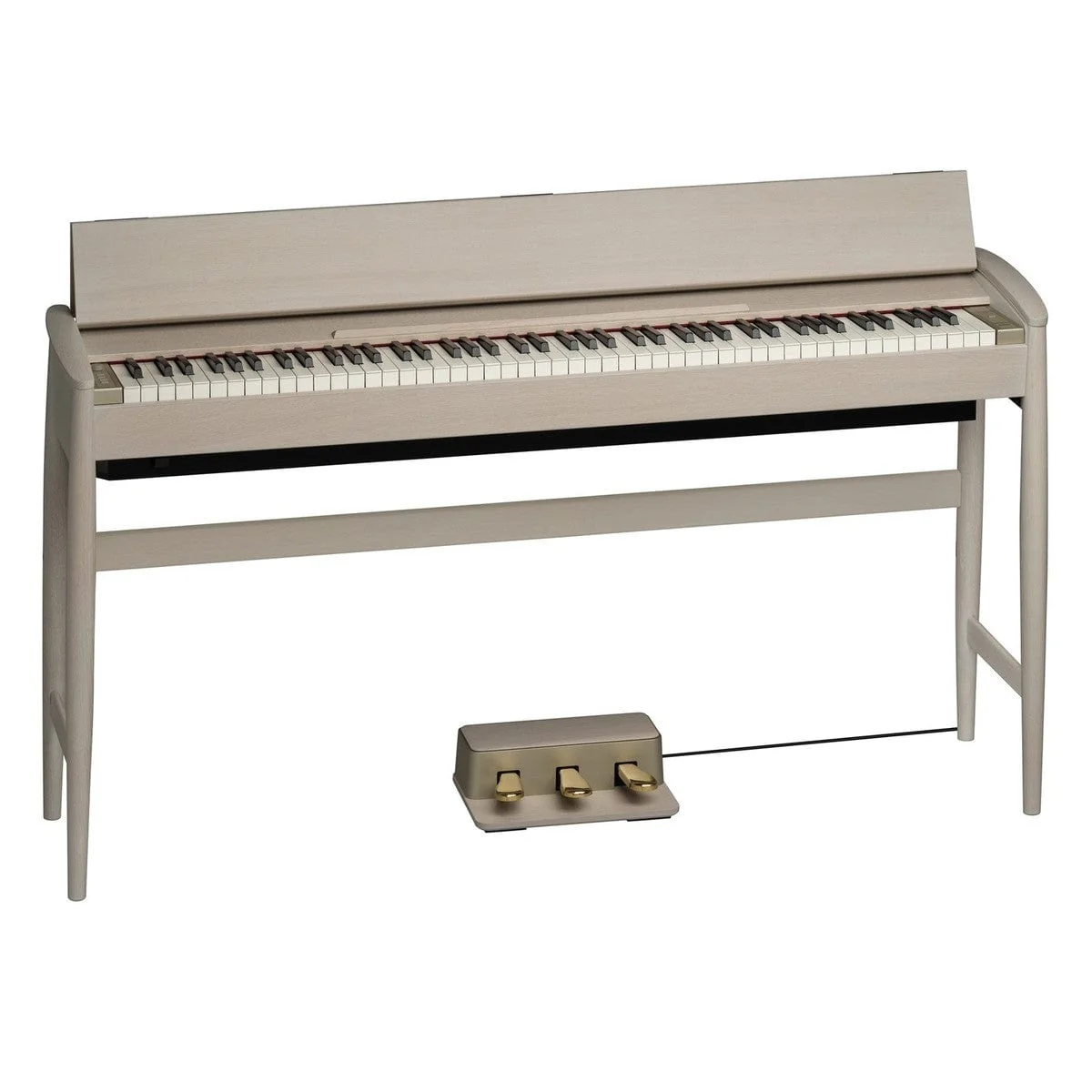 Roland Kiyola KF10 Artisan Digital Piano With Solid Wood Cabinet; Sheer White - Image 7