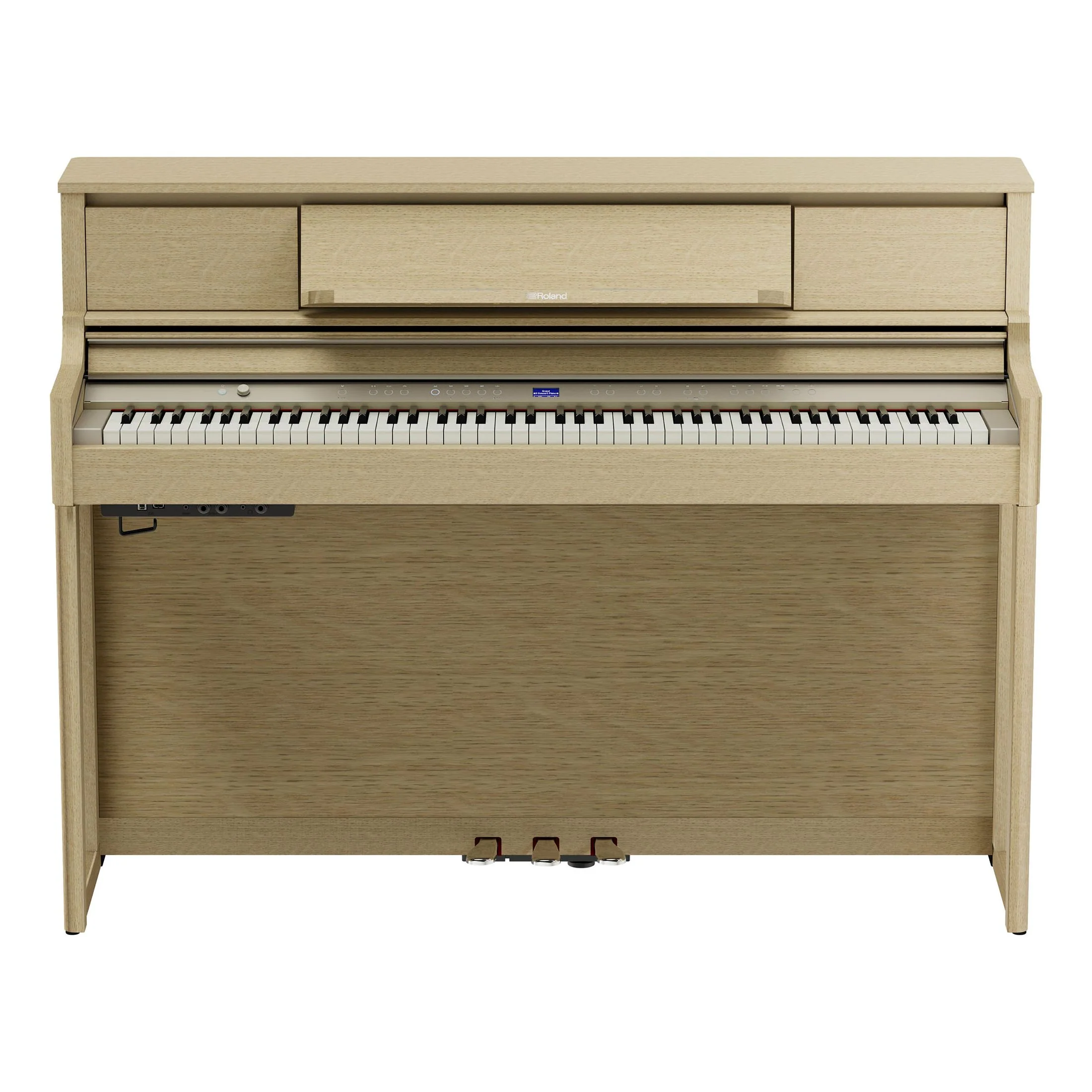 Roland LX5 Digital Piano Branded Package; Light Oak - Image 7