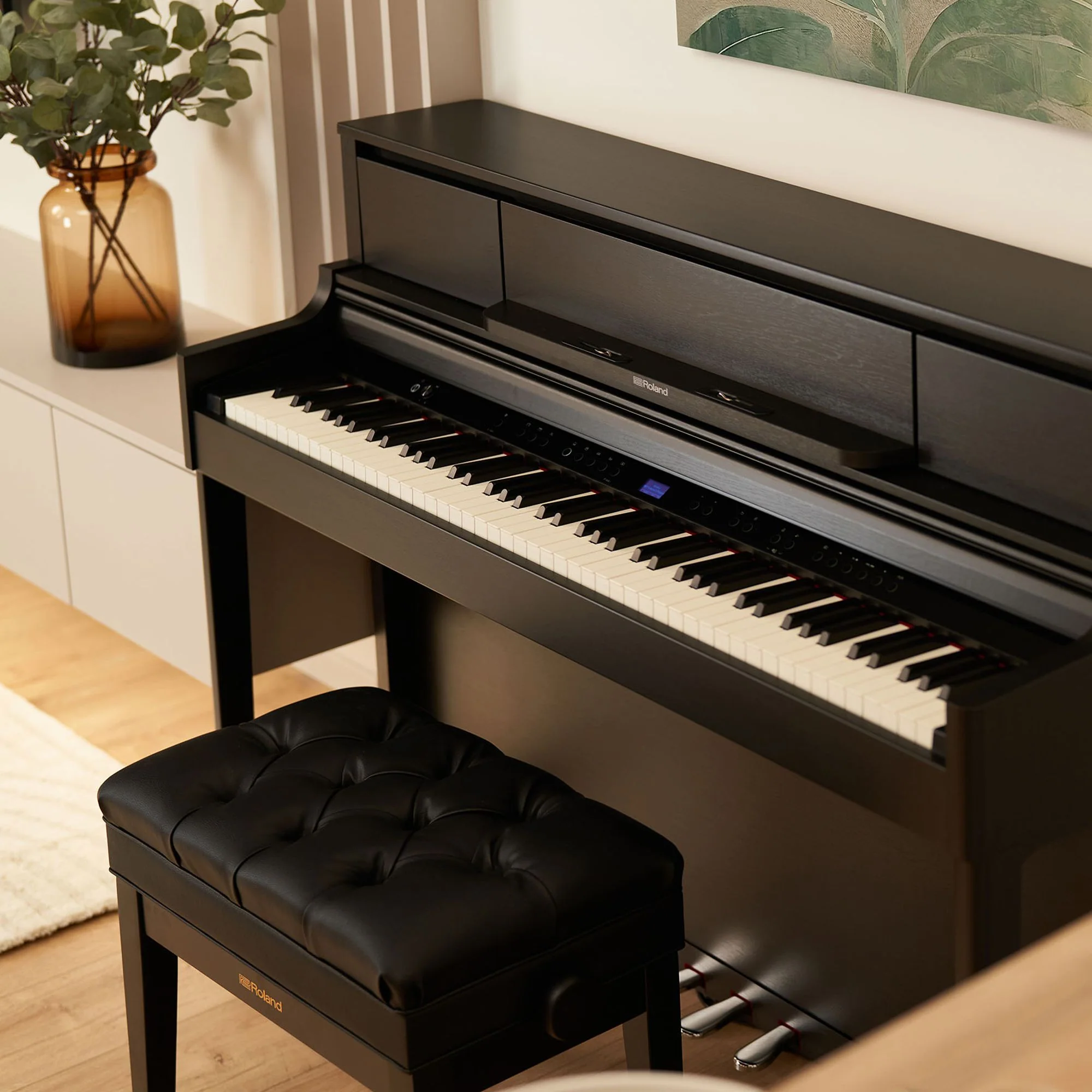Roland LX5 Digital Piano Value Package; Charcoal Black - Image 9