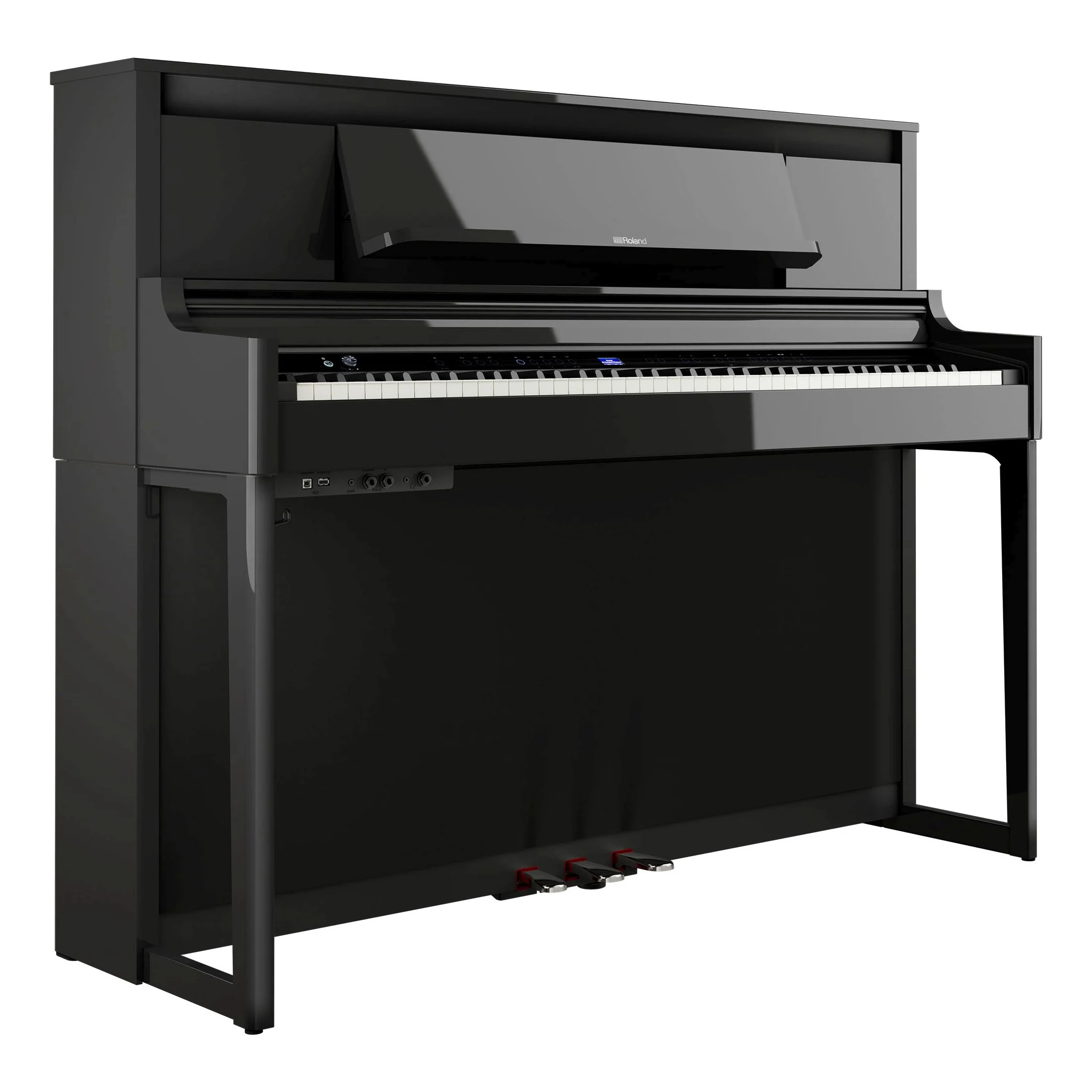 Roland LX6 Digital Piano Premium Package; Polished Ebony - Image 7