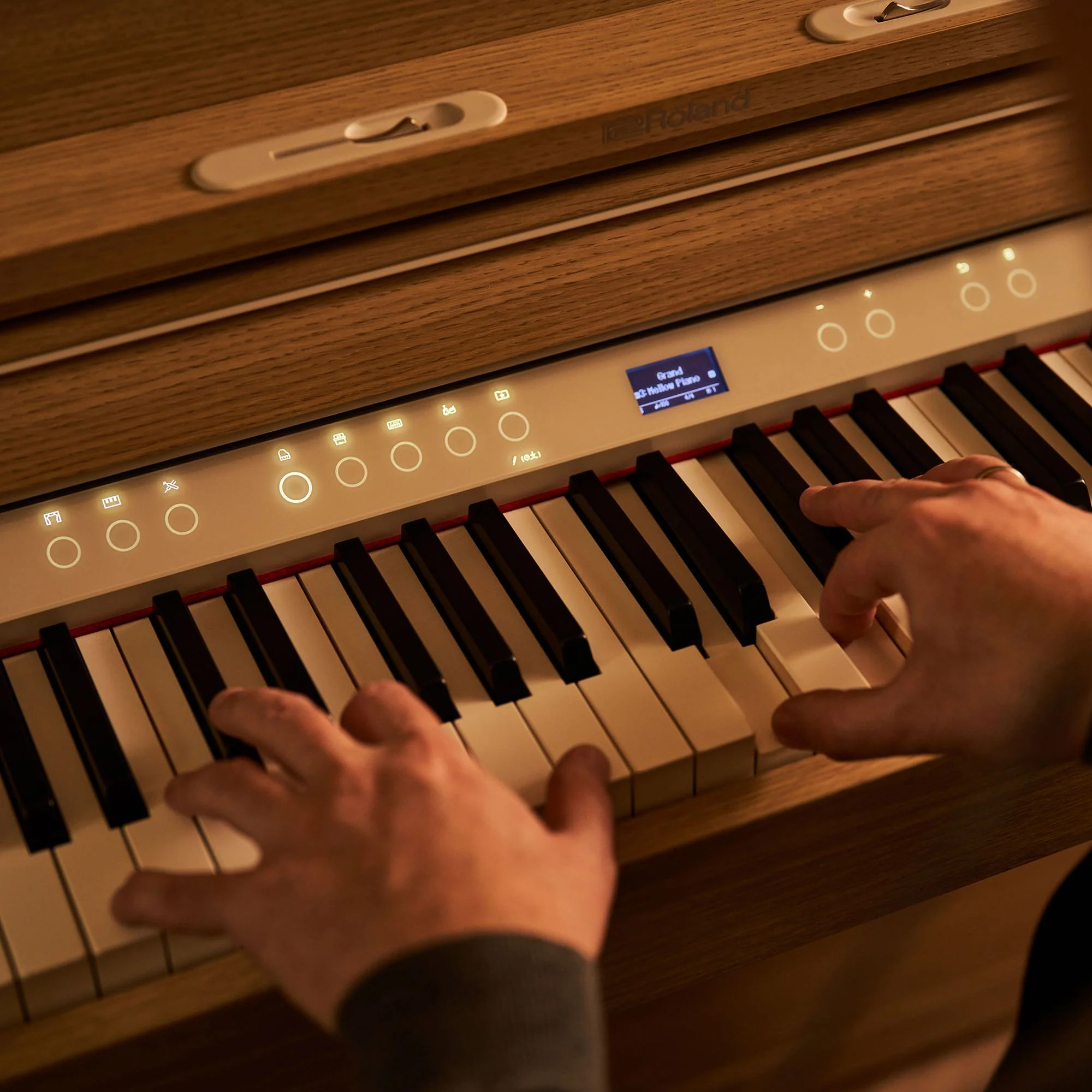 Roland LX6 Digital Piano Value Package; Dark Rosewood - Image 12