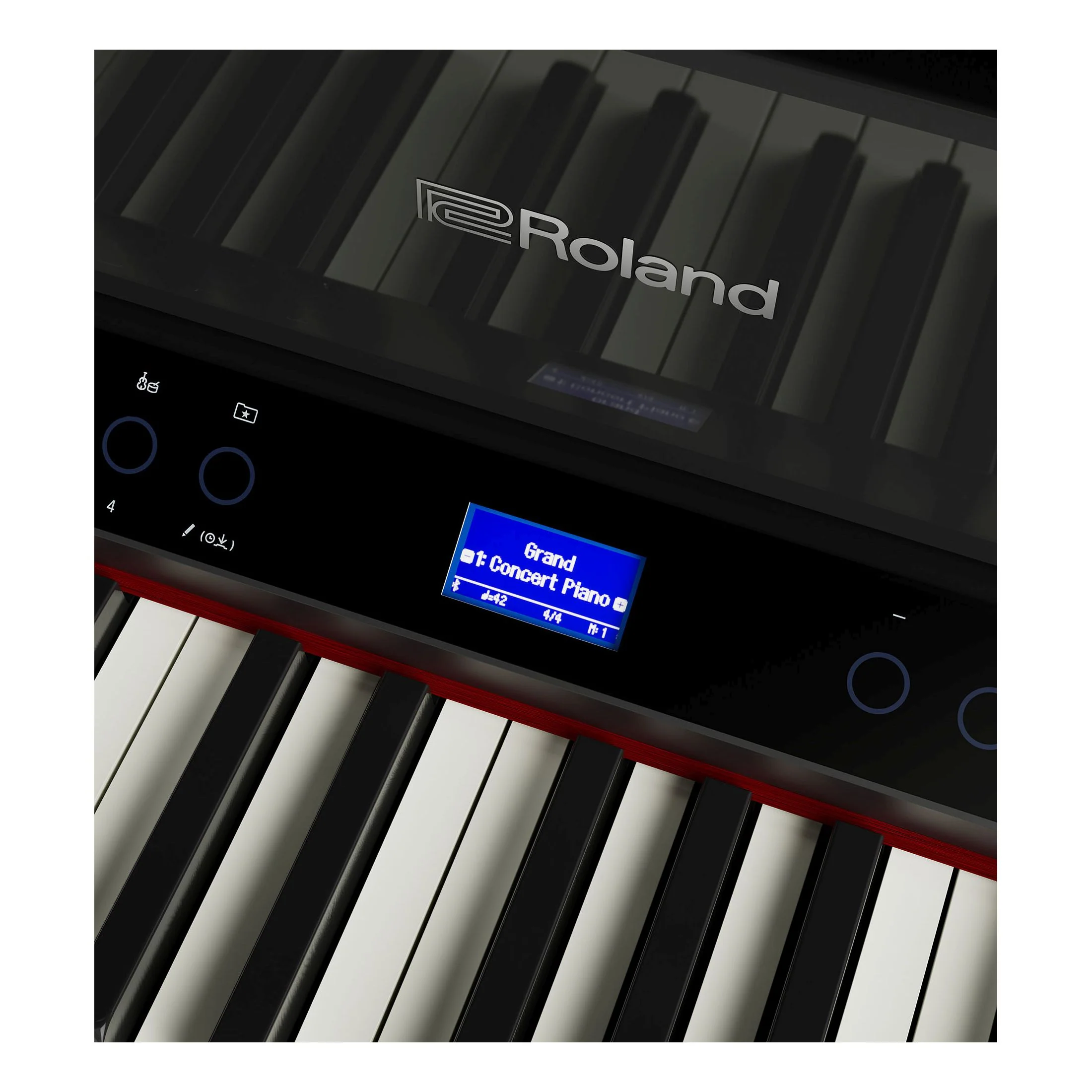 Roland LX9 Digital Piano Branded Package; Charcoal Black - Image 12