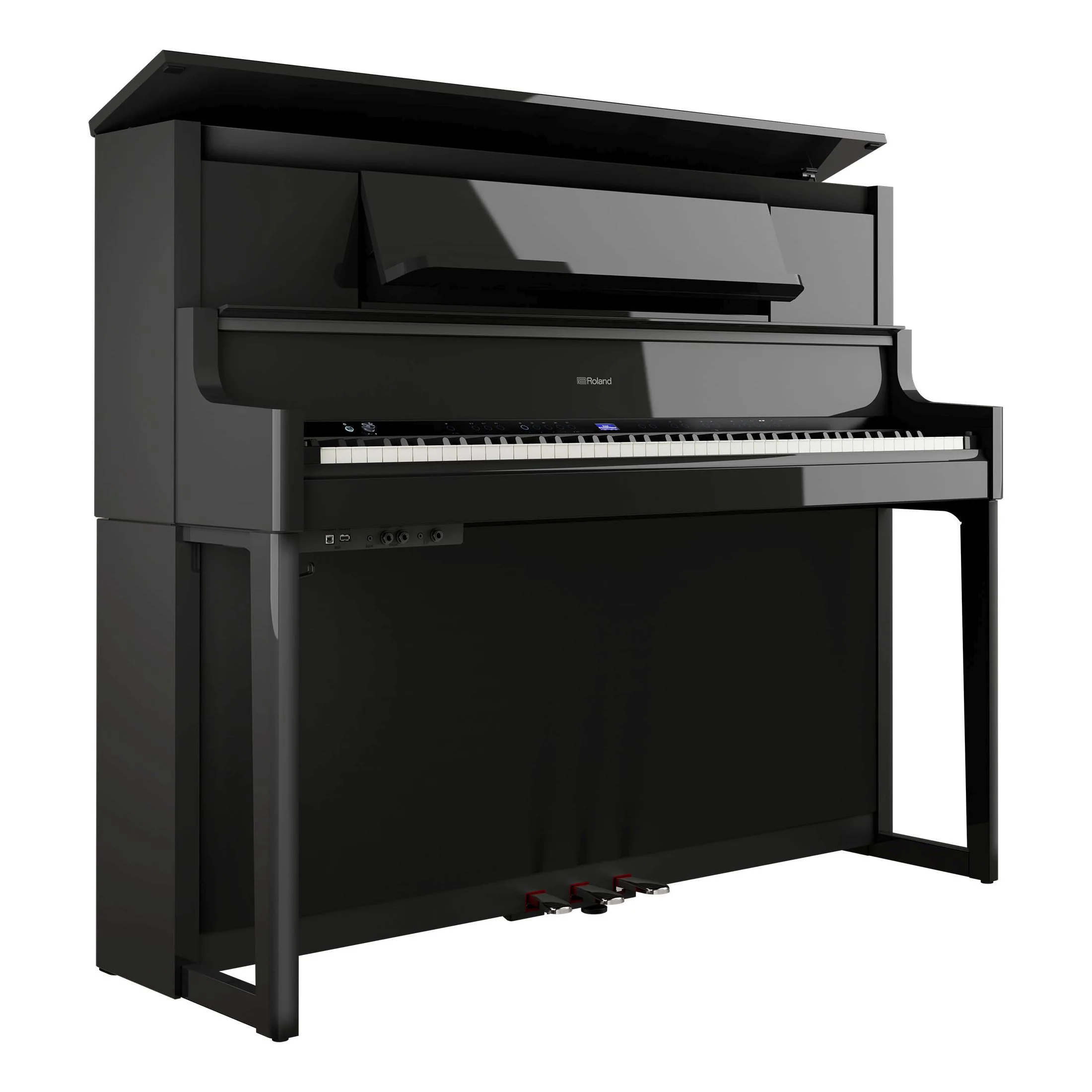 Roland LX9 Digital Piano Branded Package; Polished Ebony - Image 6