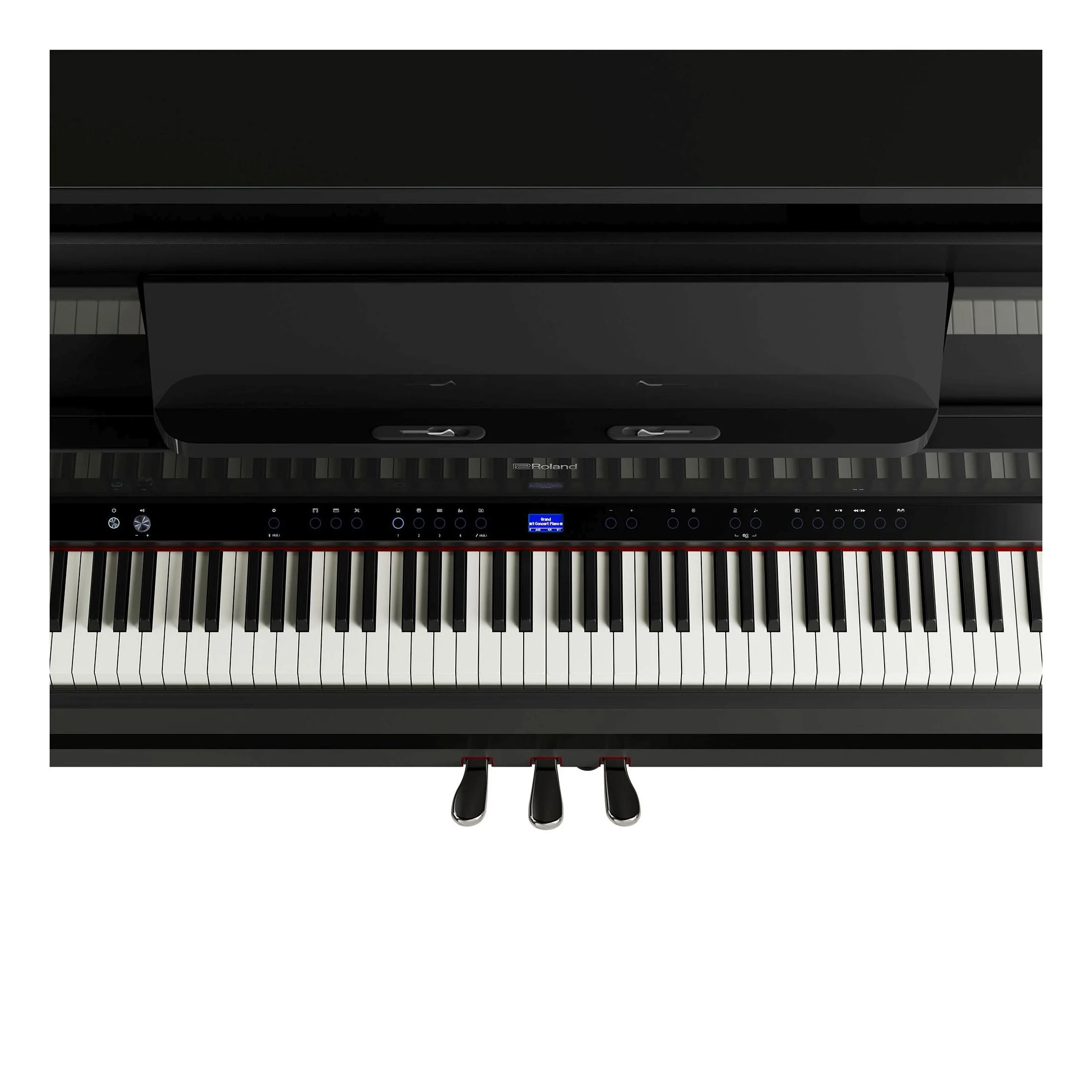 Roland LX9 Digital Piano Concert Package; Polished Ebony - Image 17