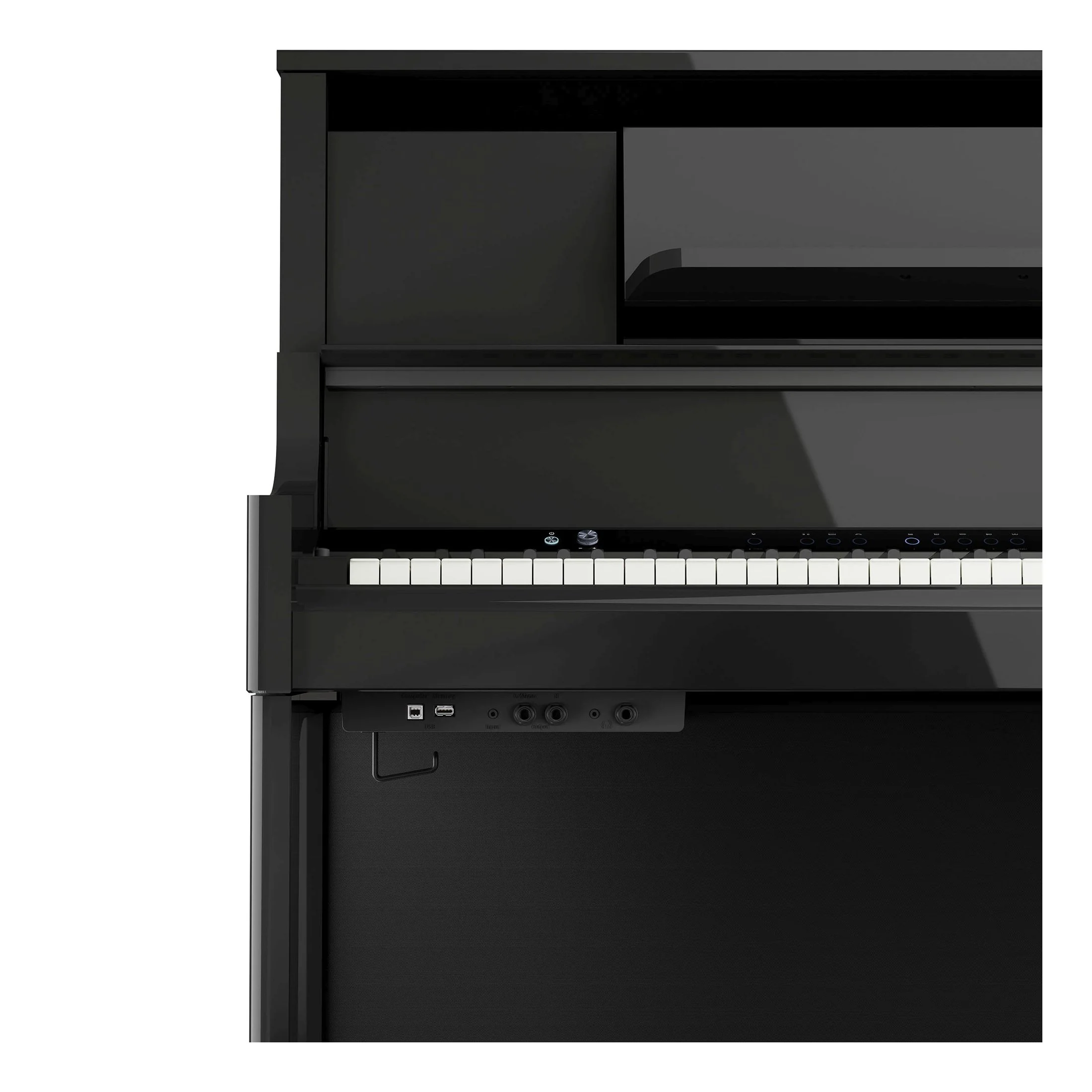 Roland LX9 Digital Piano; Polished Ebony - Image 8