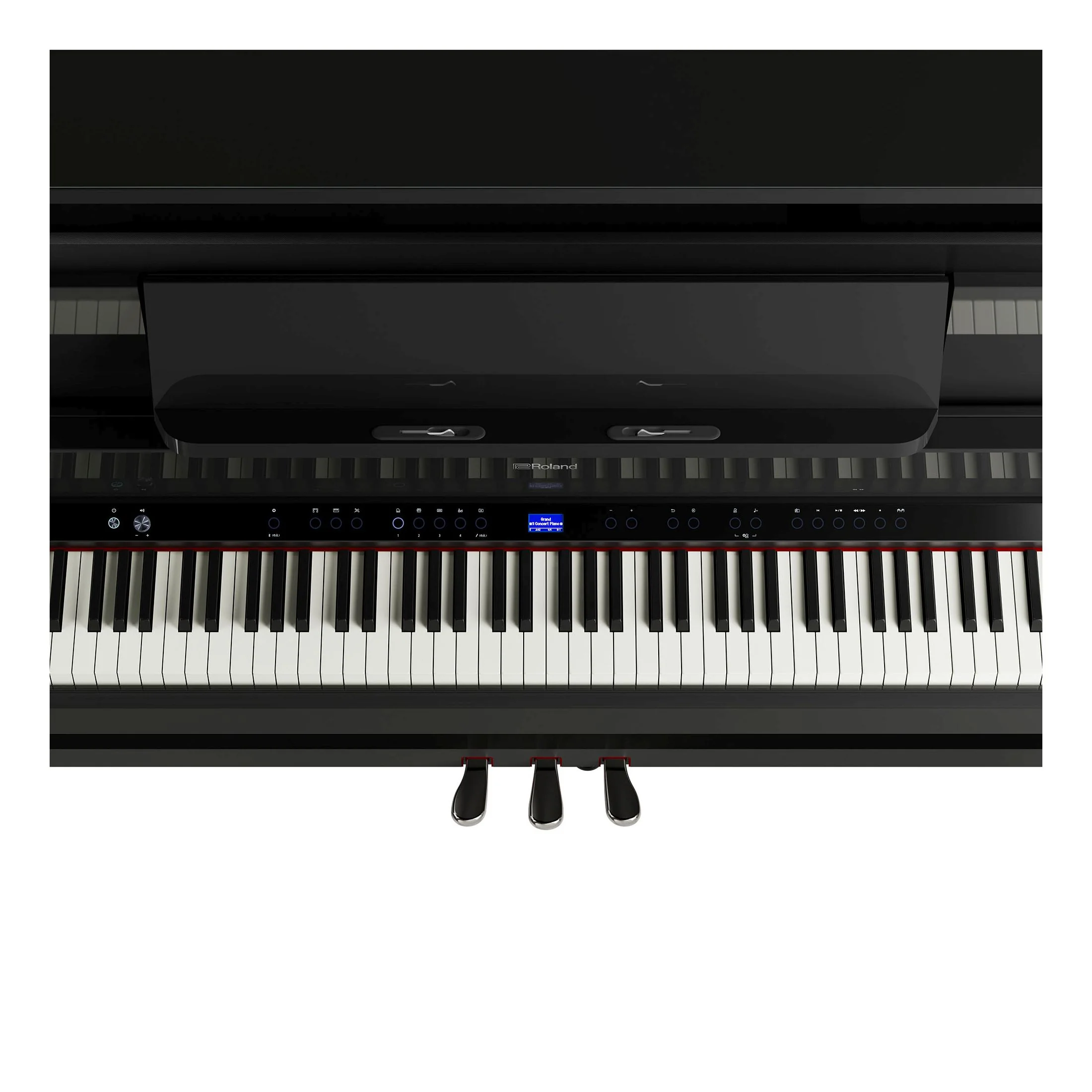 Roland LX9 Digital Piano Premium Package; Polished White - Image 11