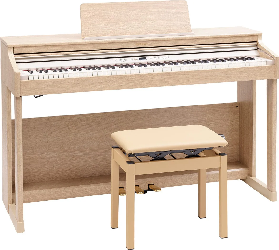 Roland RP701 Light Oak Digital Piano Value Package - Image 9