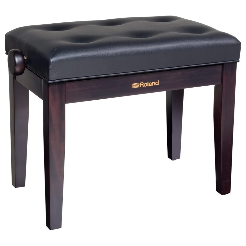 Roland RPB-300RW Piano Bench; Rosewood Vinyl Seat