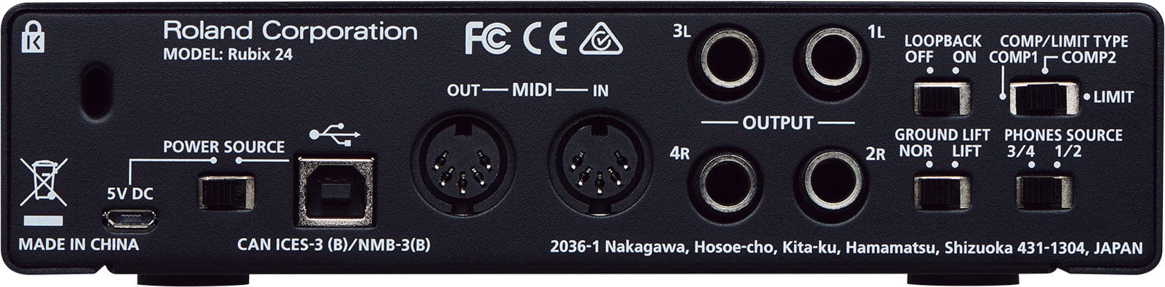 Roland Rubix 24 USB Audio Interface - Image 2