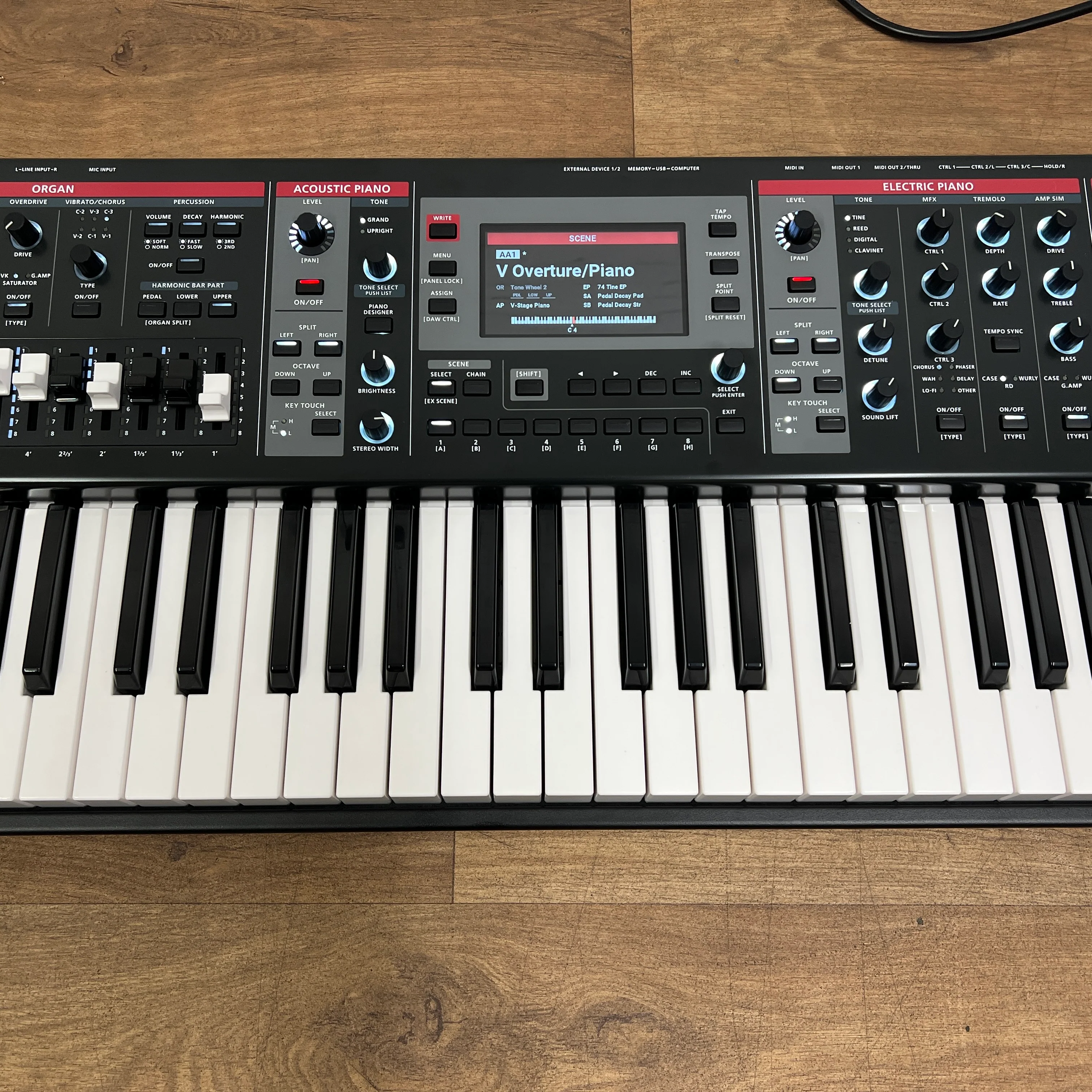 Roland V Stage 76 Keyboard; Serial No: Z5S0968 | Second Hand - Image 4