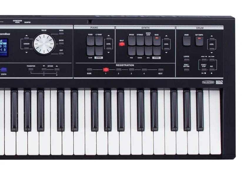 Roland VR09B 61 Note Black V-Combo Keyboard - Image 7