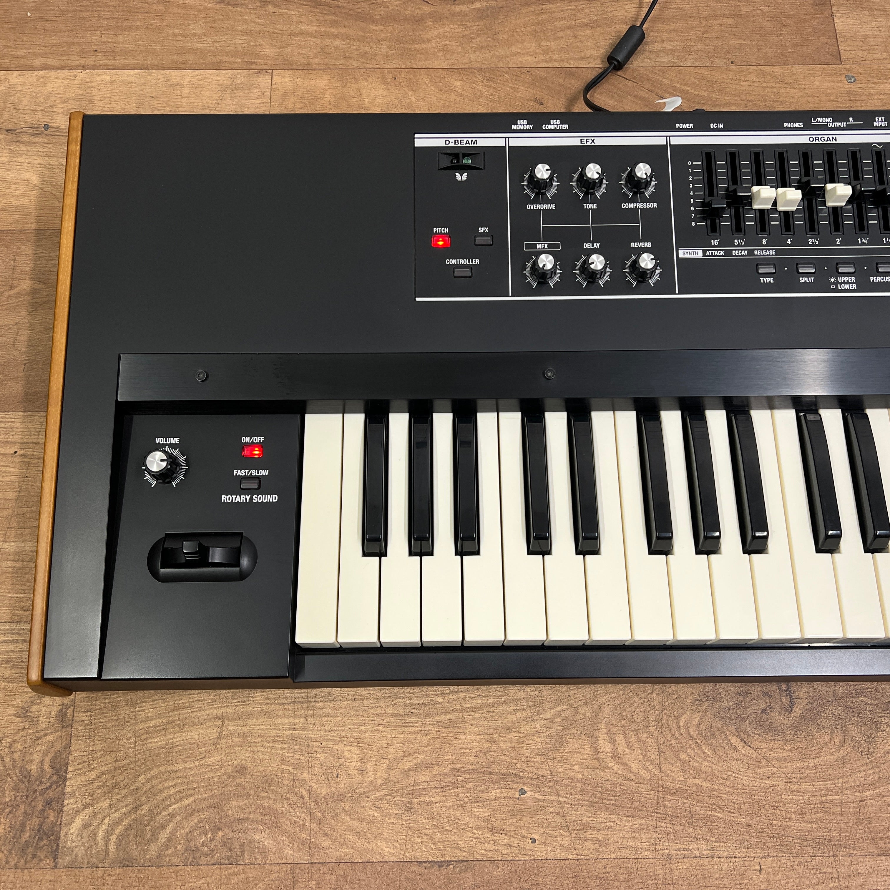 Roland VR730 73 Note V-Combo Keyboard; Serial No: Z9I1728 | Second Hand - Image 4