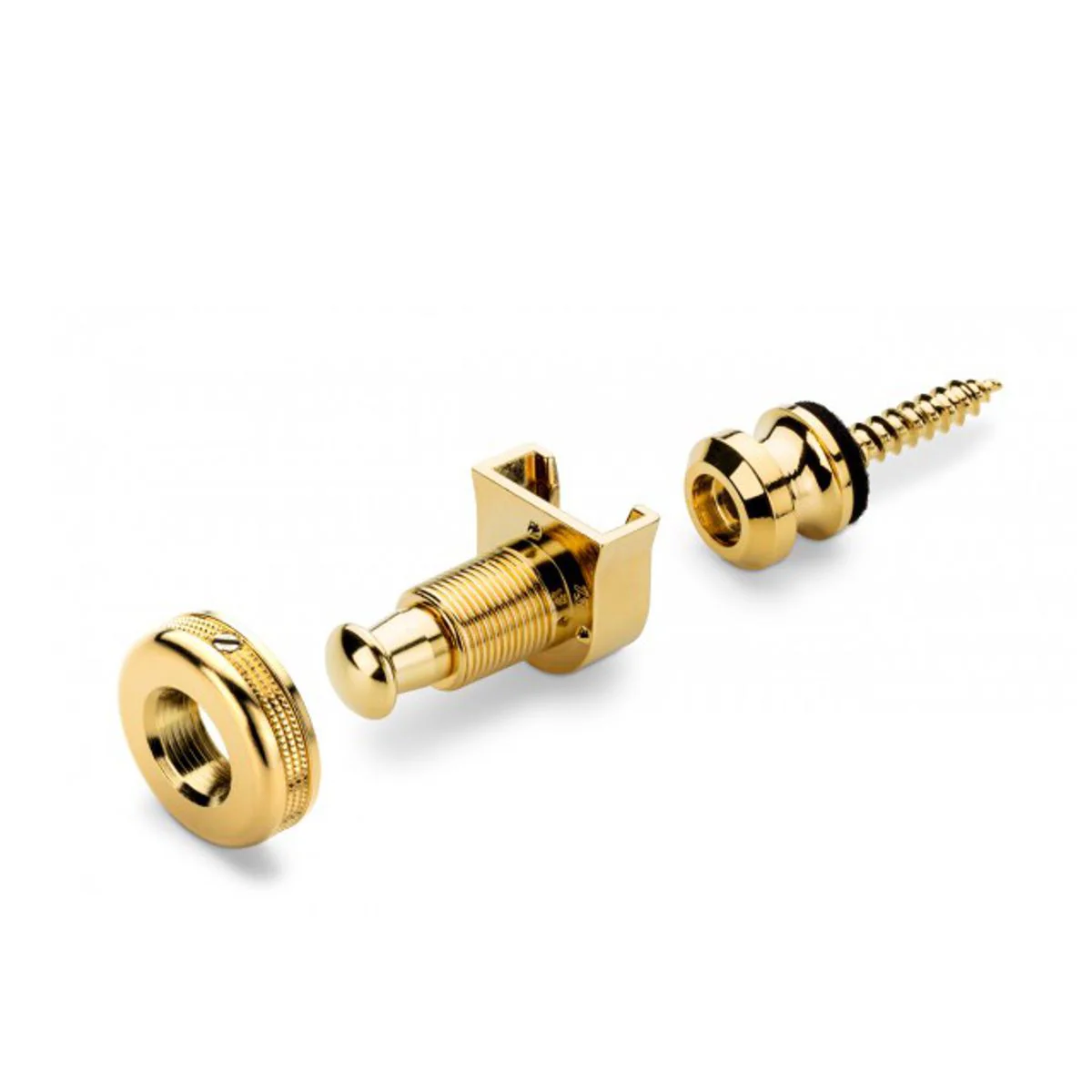 Schaller Guitar Strap Locks Gold 1 Pair - Image 2