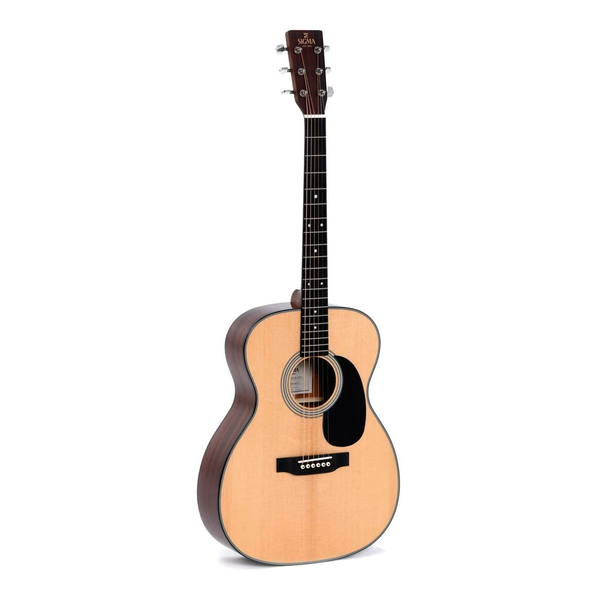 Sigma 1 Series 000M-1E Electro Acoustic Guitar - Image 4
