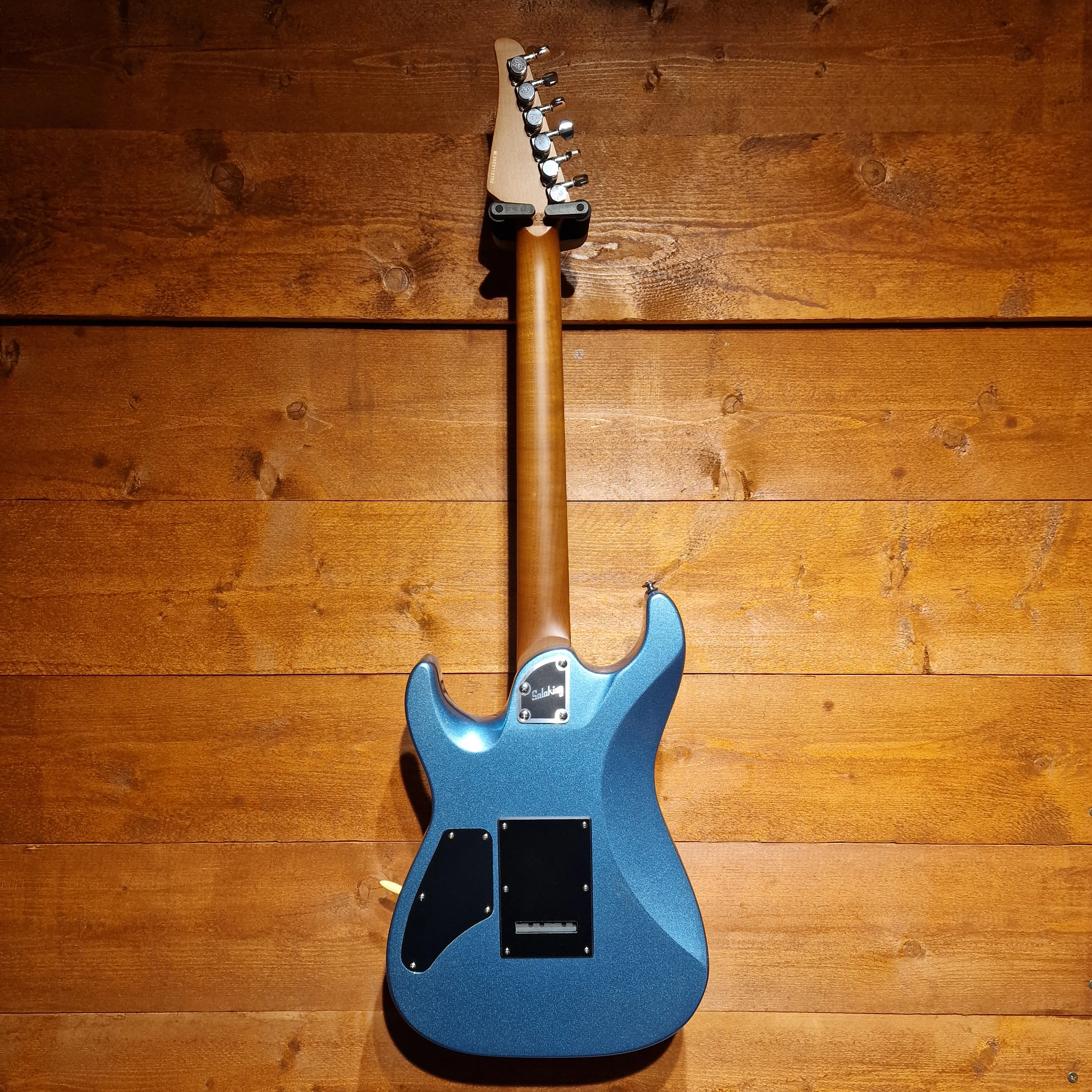 SoloKing MS-1 Custom 24 HH MKII; Ice Blue Metallic: Serial No: ML2022110702 | Second Hand - Image 4