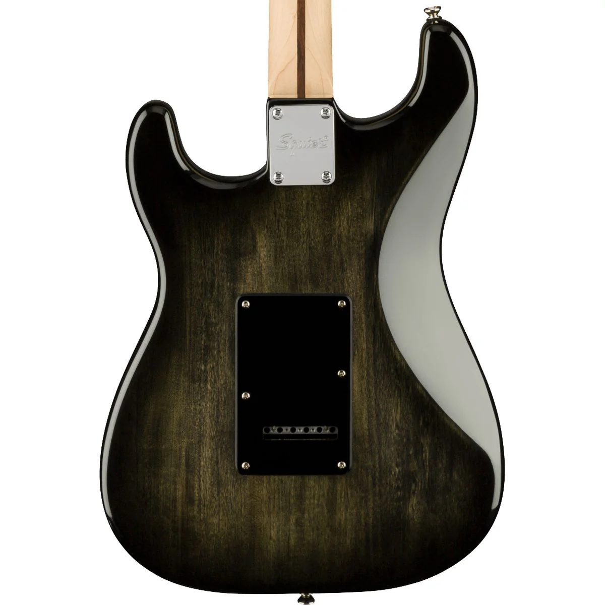 Squier Affinity Series Stratocaster FMT HSS; Black Burst - Image 4