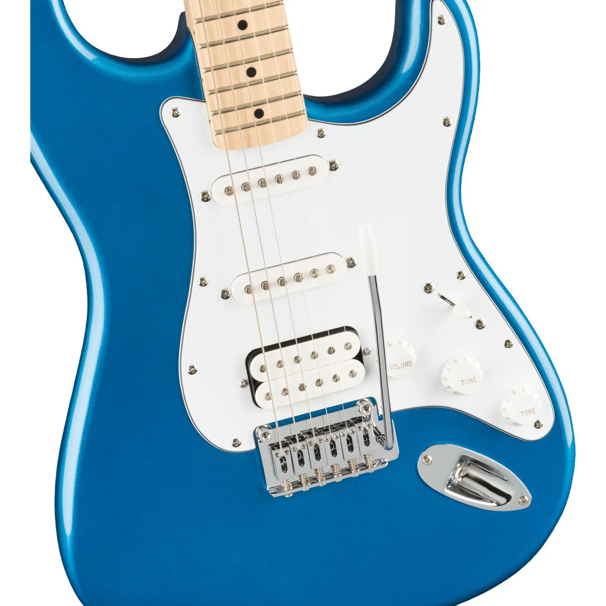 Squier Affinity Stratocaster HSS Guitar Pack Lake Placid Blue - Image 4
