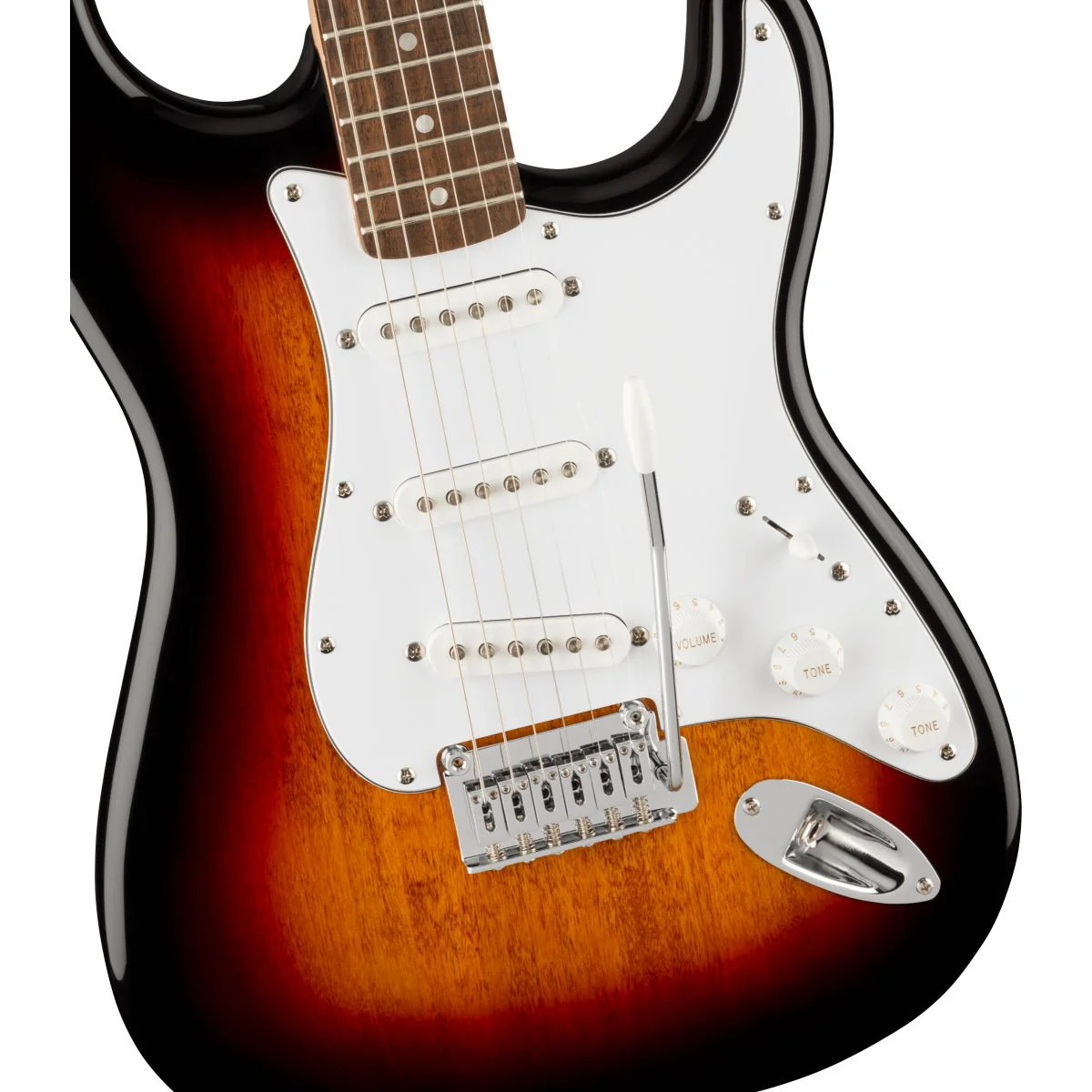 Squier Affinity Stratocaster Laurel 3 Colour Sunburst Guitar - Image 3