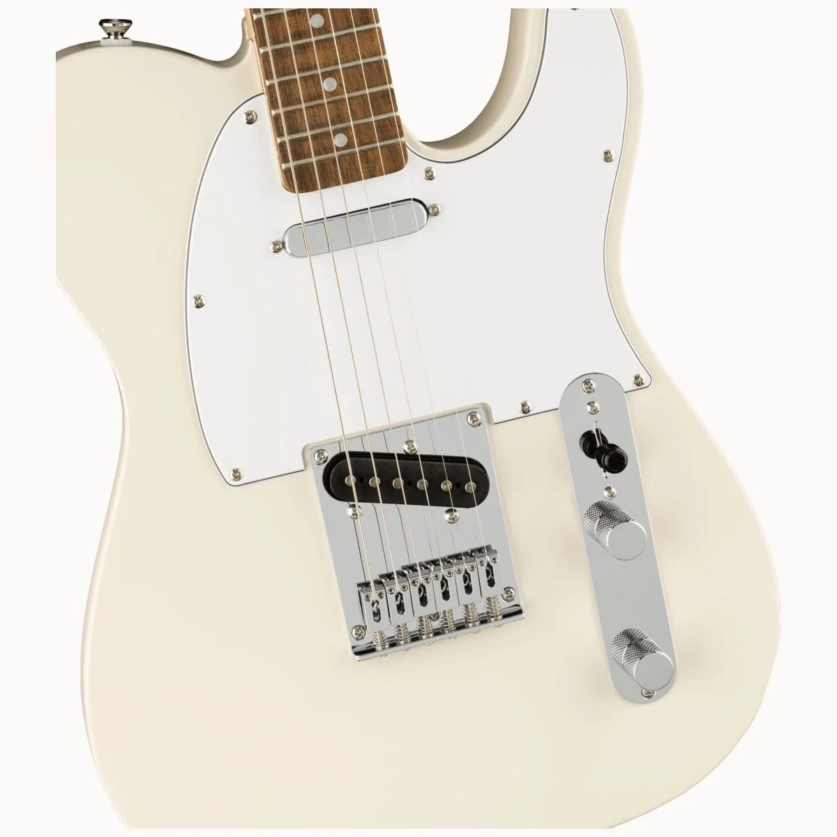 Squier Affinity Telecaster Laurel Olympic White Guitar - Image 4