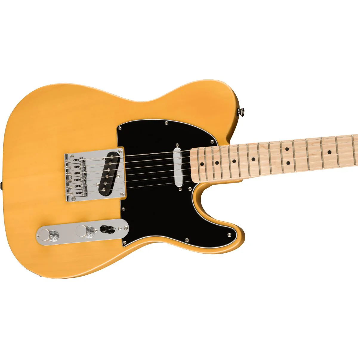 Squier Affinity Telecaster Maple Butterscotch Blonde Guitar - Image 4