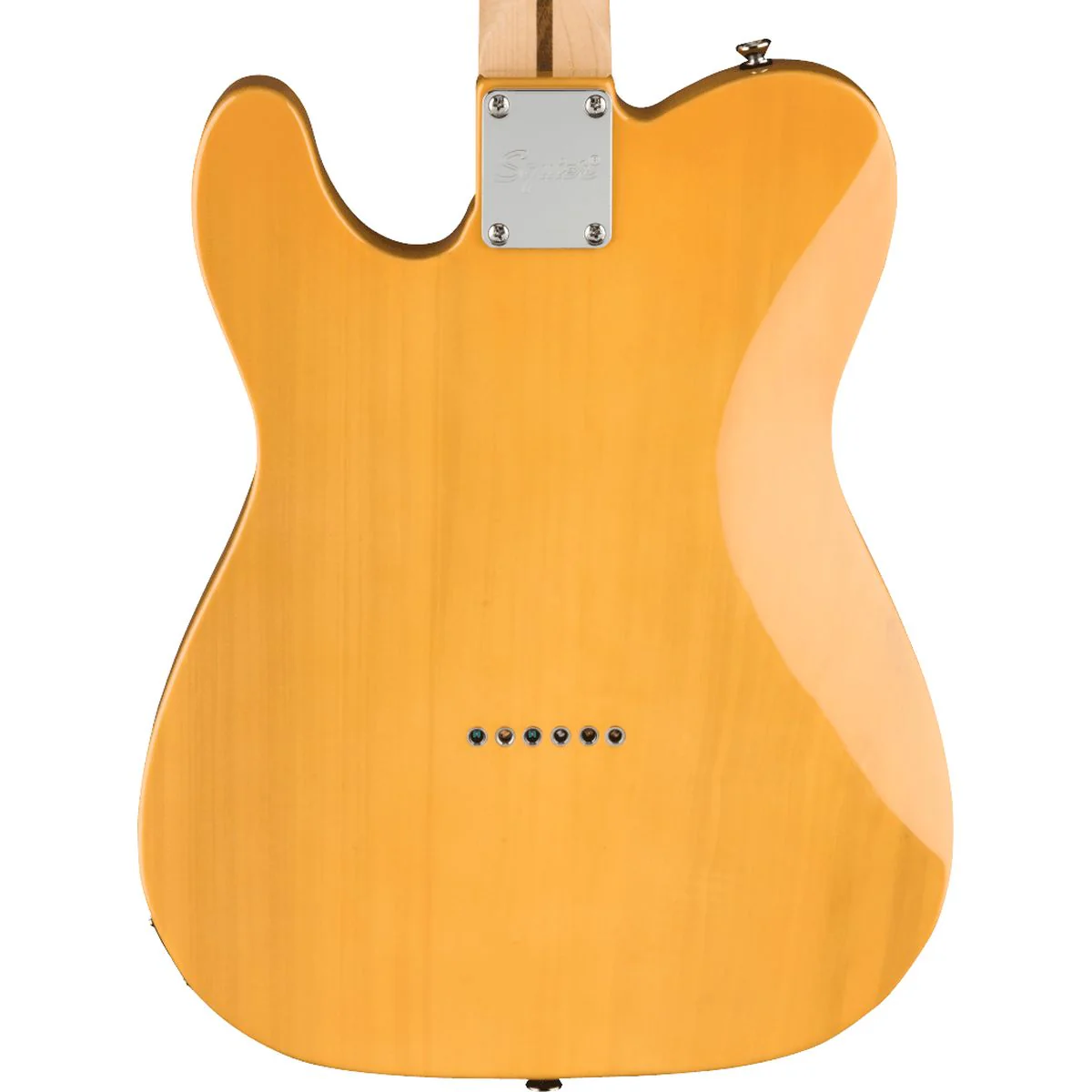 Squier Affinity Telecaster Maple Butterscotch Blonde Guitar - Image 5
