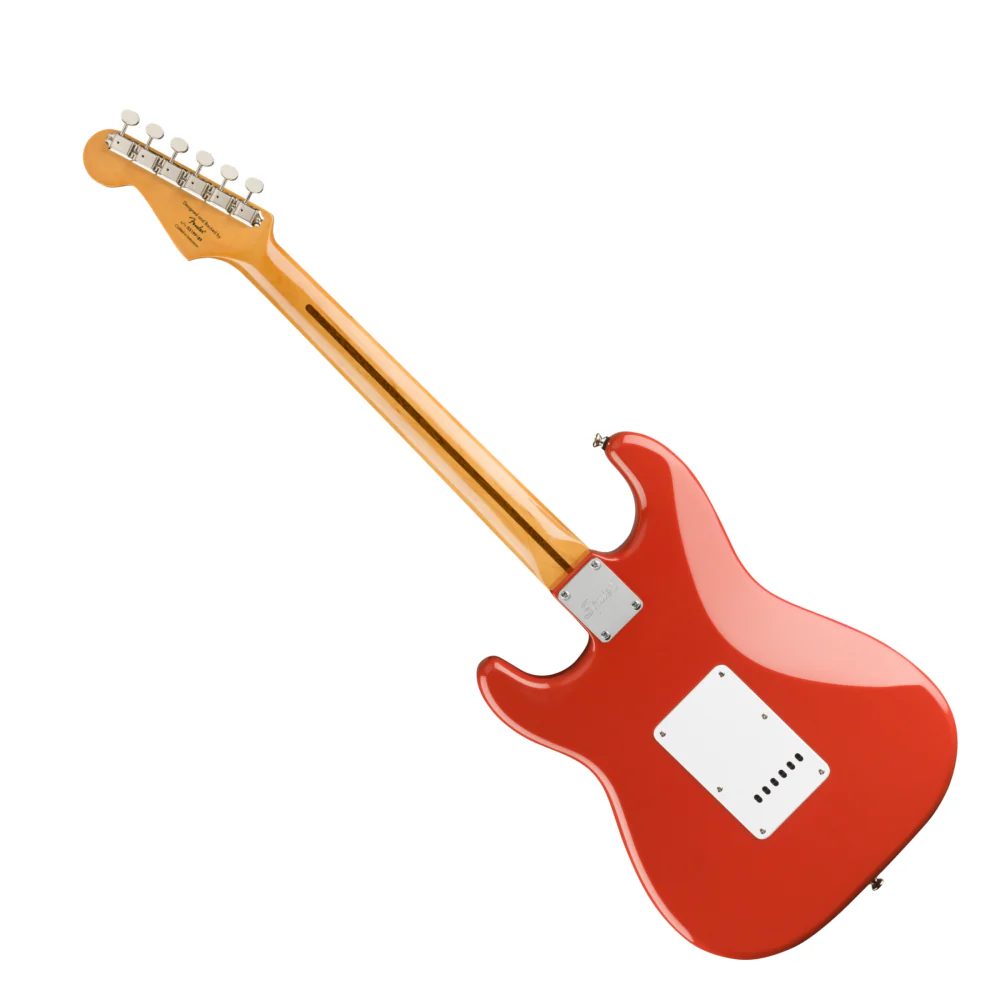 Squier Classic Vibe 50s Strat Maple Fiesta Red Guitar - Image 3