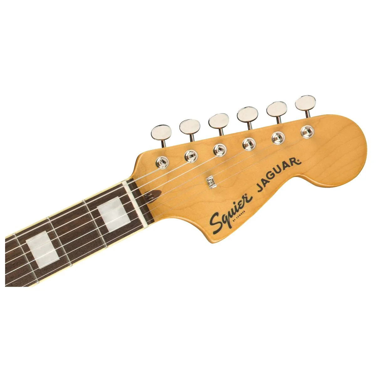 Squier Classic Vibe 70s Jaguar Black Guitar - Image 6