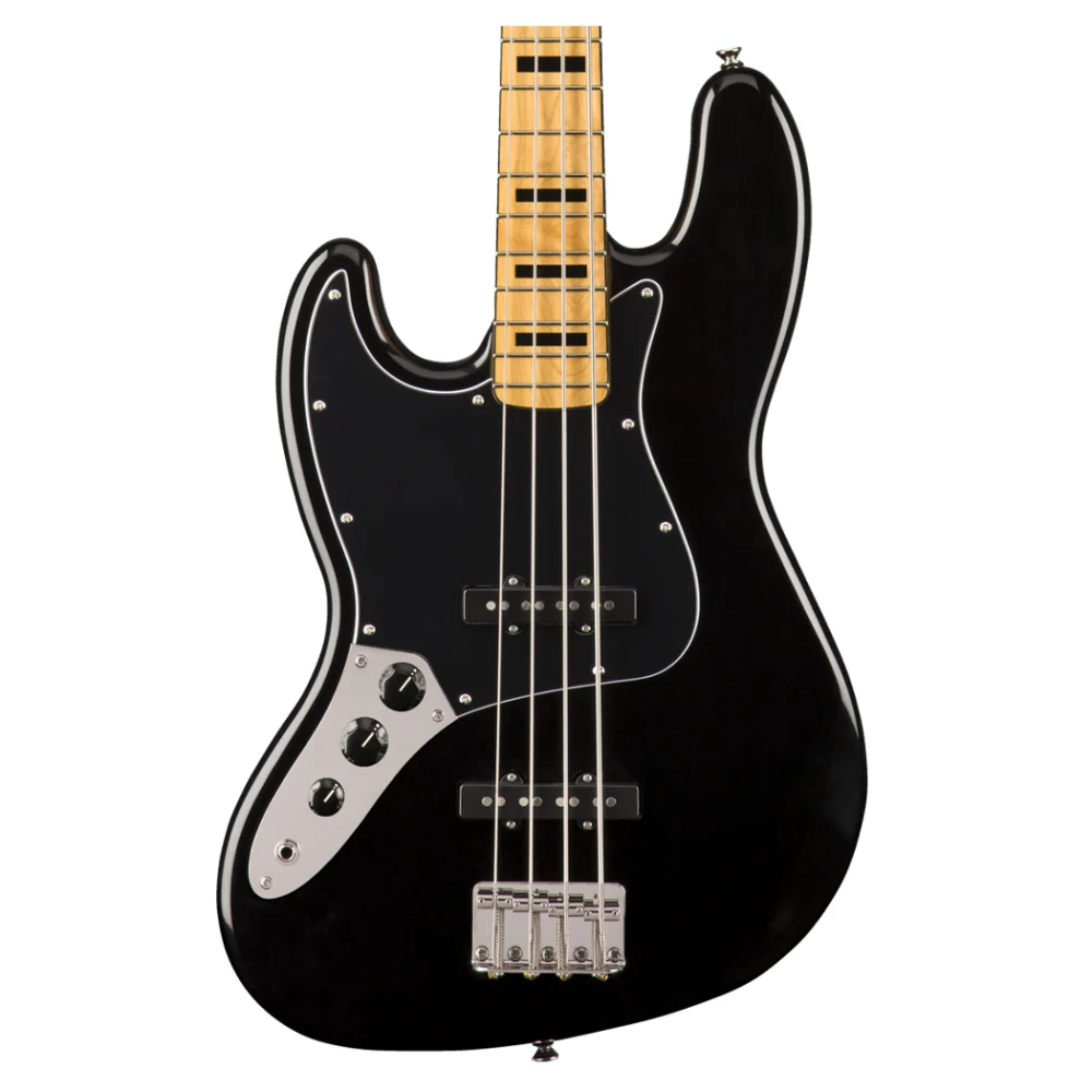 Squier Classic Vibe 70s Jazz Bass Left Hand Maple; Black