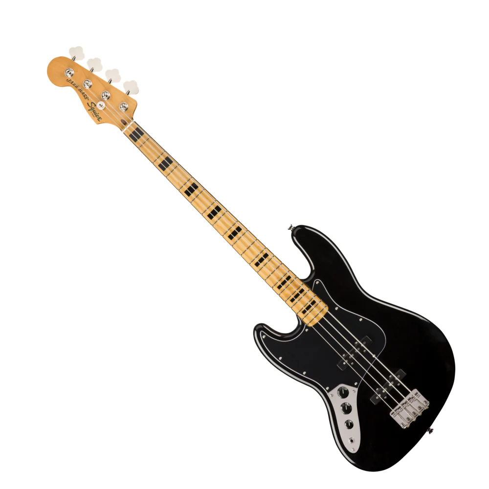 Squier Classic Vibe 70s Jazz Bass Left Hand Maple; Black - Image 2