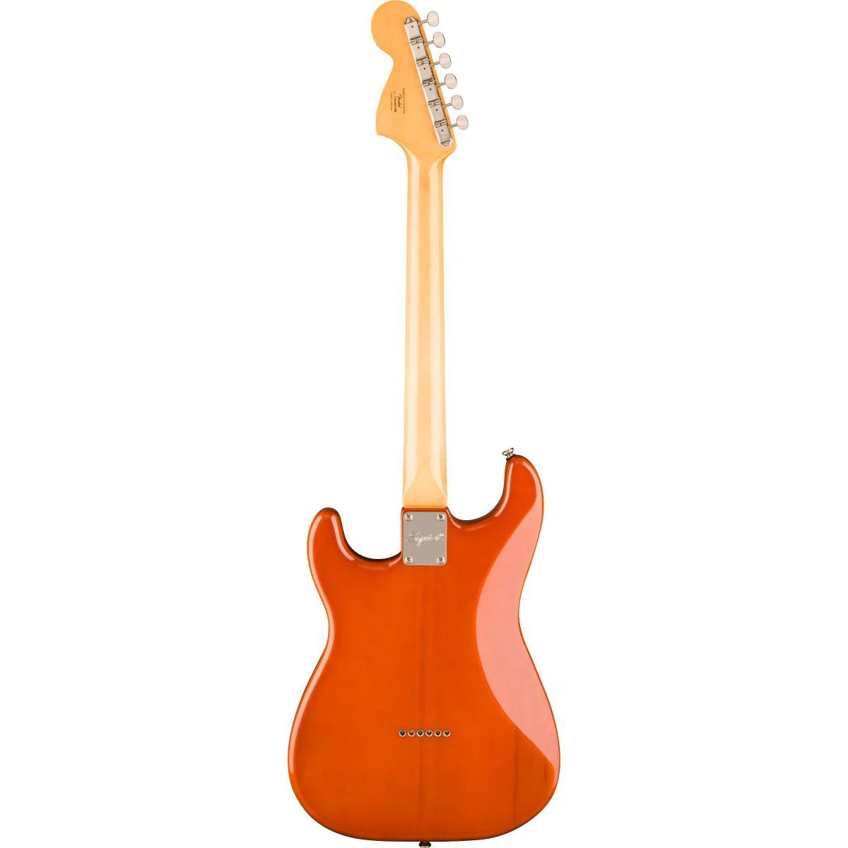 Squier Classic Vibe '70s Stratocaster HT HSS, Laurel Fingerboard, Black Pickguard, Mocha - Image 4