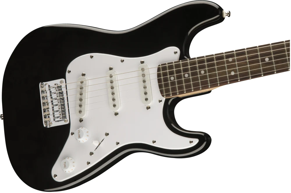Squier Mini Strat Laurel Black Guitar - Image 5