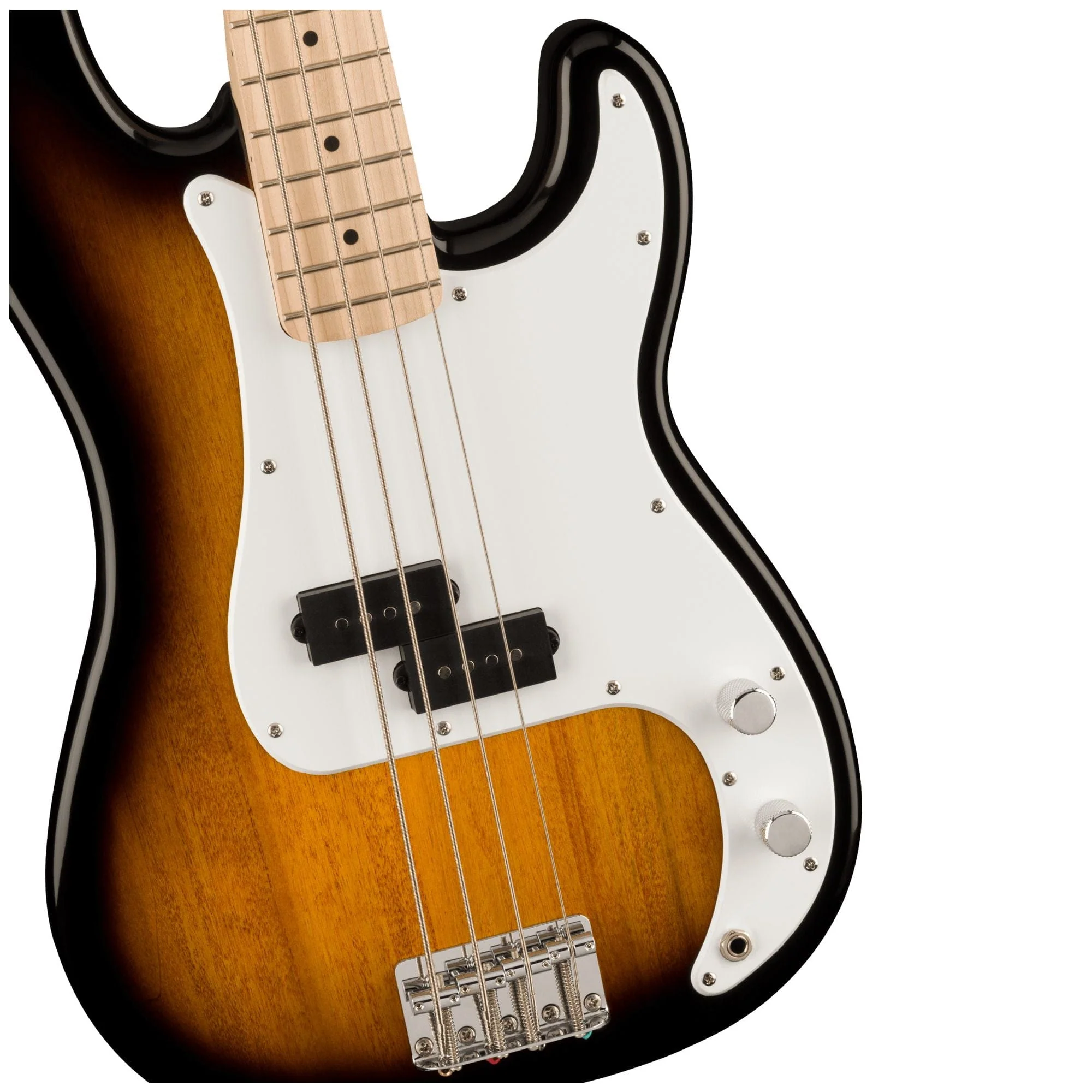 Squier Sonic Precision Maple 2 Colour Sunburst Bass - Image 3