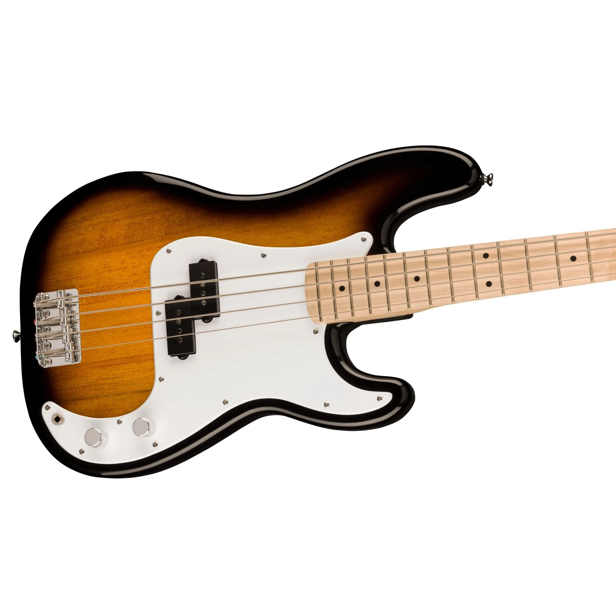 Squier Sonic Precision Maple 2 Colour Sunburst Bass - Image 4