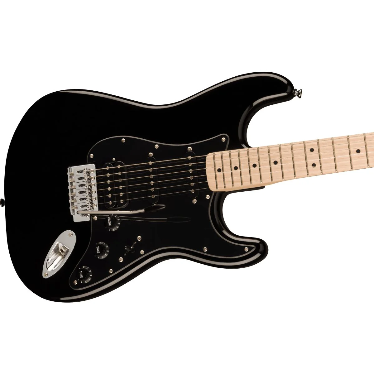 Squier Sonic Stratocaster HSS; Black - Image 3