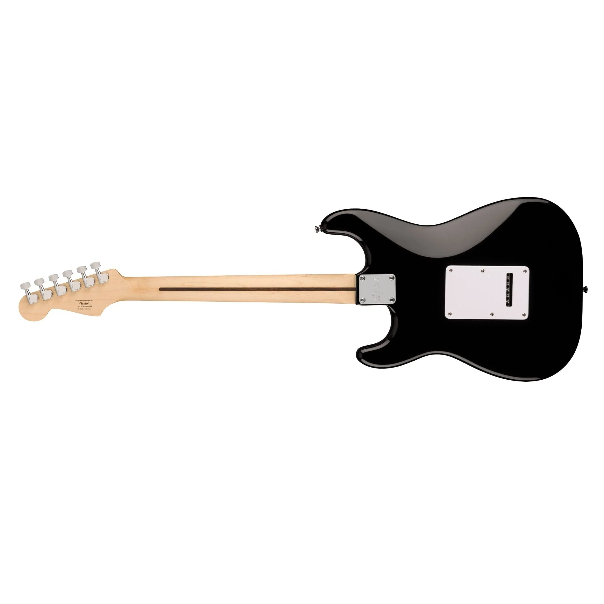 Squier Sonic Stratocaster Maple Black Guitar - Image 5