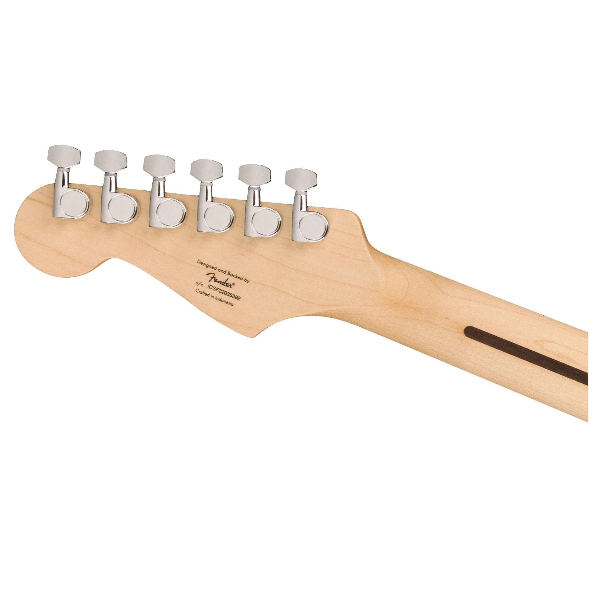 Squier Sonic Stratocaster Maple Black Guitar - Image 7